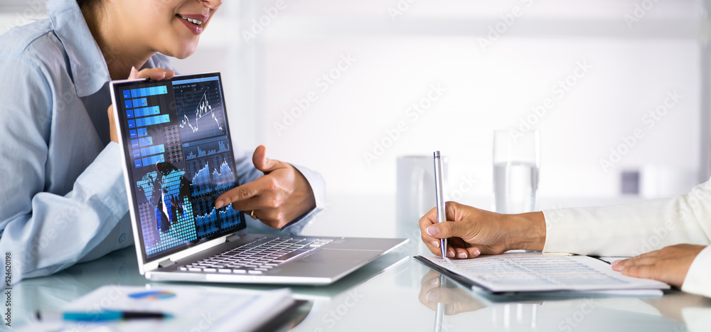 Aufkleber Data Analyst Using Data Analytics KPI