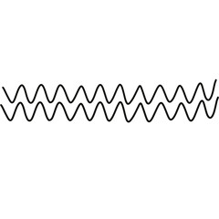 Modern shape frame outline