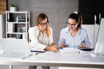 Advisory Accountant Woman In Office