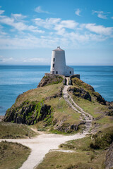 Fototapeta na wymiar Twr Mawr Lighthouse Wales