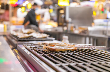 Delicious food from the cafeteria