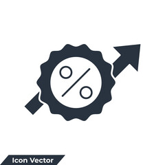 Obraz premium best offer icon logo vector illustration. Discount symbol template for graphic and web design collection