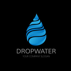 Water drop logo