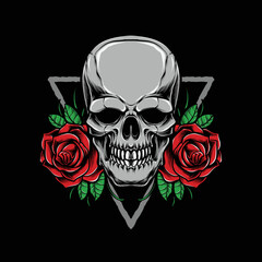 gothic skull with roses vector logo.jpg