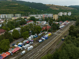 Obraz premium Enduro Motocross World Championship 2022 in Gelnica, Slovakia