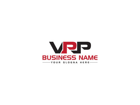 Minimalist VPP Logo Letter, Colorful VP vpp Letter Logo Icon Vector Image Design For Your Brand