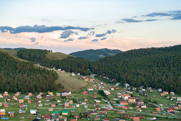 village in the mountains