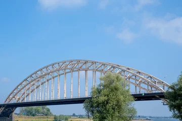 Foto auf Leinwand Waalbrug bij Nijmegen © Holland-PhotostockNL