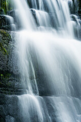 Fototapeta na wymiar Piece of Waterfall, Cascade, Fall
