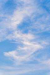 Sunset Clouds on Blue Sky