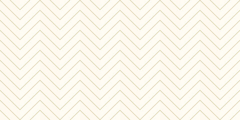 Luxury background pattern seamless zigzag line abstract gold color design. Christmas background vector. - 524633705