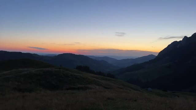 In der Schweiz am S&auml;ntis