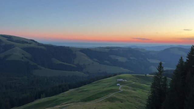 In der Schweiz am S&auml;ntis