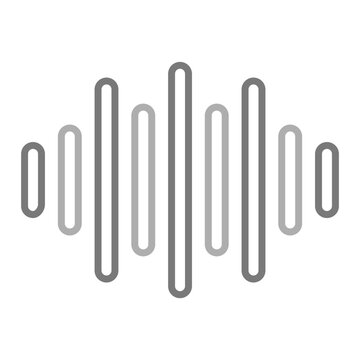 Voice Greyscale Line Icon