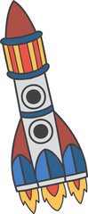education illustration on transparent background