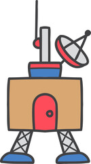 education illustration on transparent background