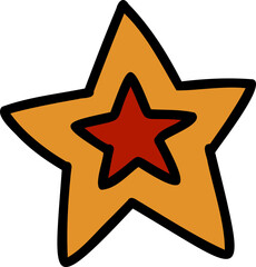 space and cosmos illustration on transparent background