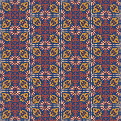 Seamless Background Nature Aboriginal Damask Pattern Art