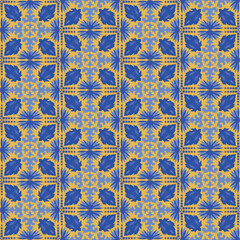 Seamless Background Nature Aboriginal Damask Pattern Art