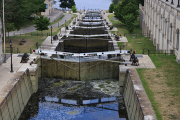 The Rideau Canal, Unesco world heritage, Ottawa