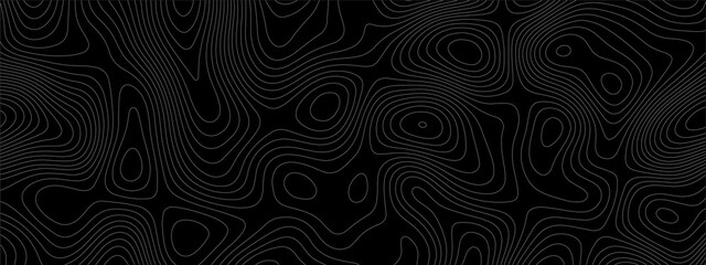 Topographic map background concept. Topo contour map. Rendering abstract illustration. Vector abstract illustration. Geography concept. paper texture design .Imitation of a geographical map .	