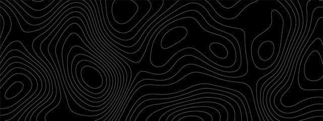 Topographic map background concept. Topo contour map. Rendering abstract illustration. Vector abstract illustration. Geography concept. paper texture design .Imitation of a geographical map .	