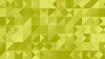 Yellow gradient and triangle geometric pattern background.