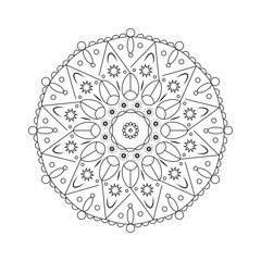 Mandala coloring pages