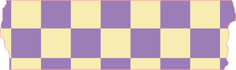 Obraz premium cute masking tape, washi tape, tag label perfect for planner, journal diary decoration