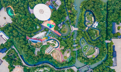 Spring and Autumn Yancheng Tourist Area, Changzhou City, Jiangsu Province, China