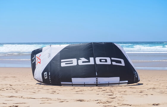 Core kite surfing umbrella 11 at the beach