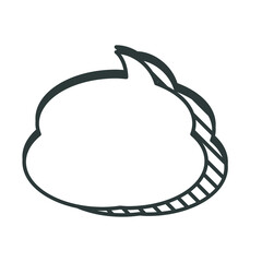 Bubble Chat Comic Conversation Collection Set 