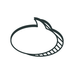 Bubble Chat Comic Conversation Collection Set 