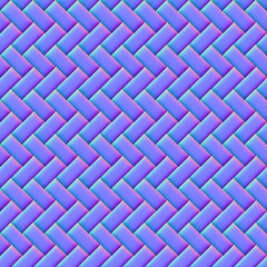 Normal map in carbon material (completely seamless pattern)