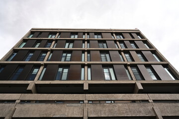 Stonebow House, The Stonebow. Brutalist architecture. city of York. constructed 1965 and used as...