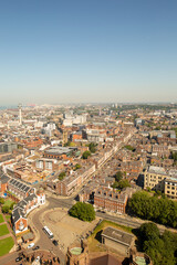Obraz premium View of Liverpool from the cathedral tower