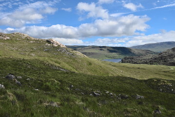 Fototapeta na wymiar Loch Clair, Torridon Hills, Scotland