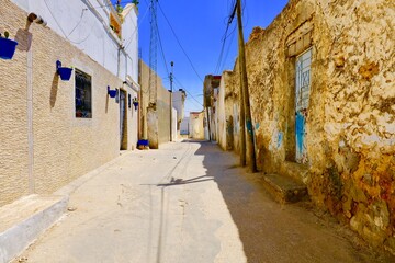 Wunderschöne Stadt Testour in Tunesien 