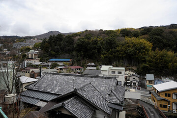 湯河原の街並み