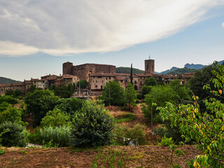 Obraz premium Pueblos de la Garrotxa
