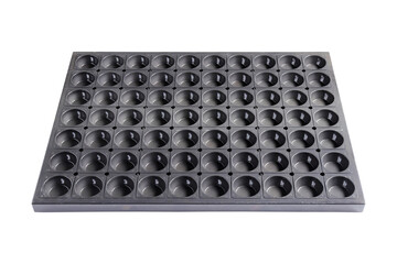 Cake mold on a white background. Professions: Patisserie.