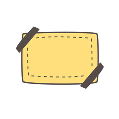 Bullet journal doodle set. hand drawn planner notebook elements