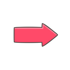 hand drawn triangular swirl arrow recycling concept