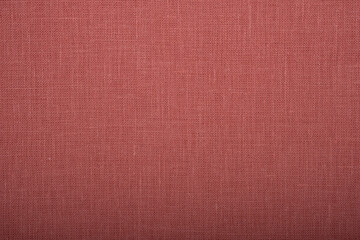 Linen fabric texture. Concept of using natural eco-friendly materials