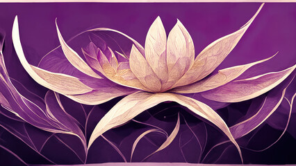 abstract purple floral massage aromatherapy nature health zen peace background