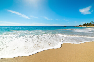Fototapeta na wymiar Laguna Beach under a shining sun