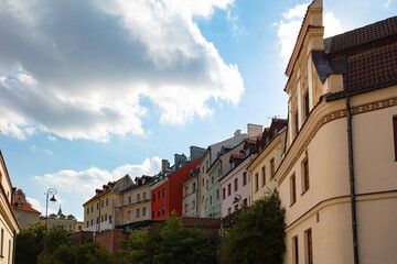 Street in Lublin, Poland