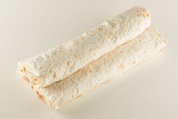 thin flour rolls stuffed with seafood