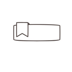 Bullet journal doodle set. hand drawn planner notebook elements