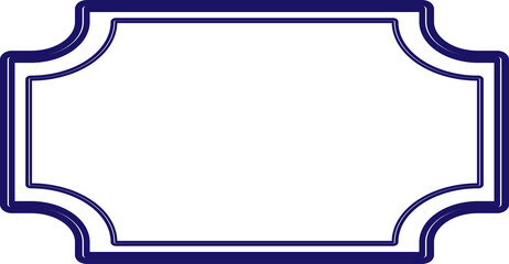 colorful banner tag decoration